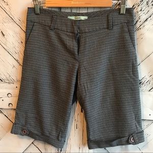 Somme houndstooth Bermuda shorts